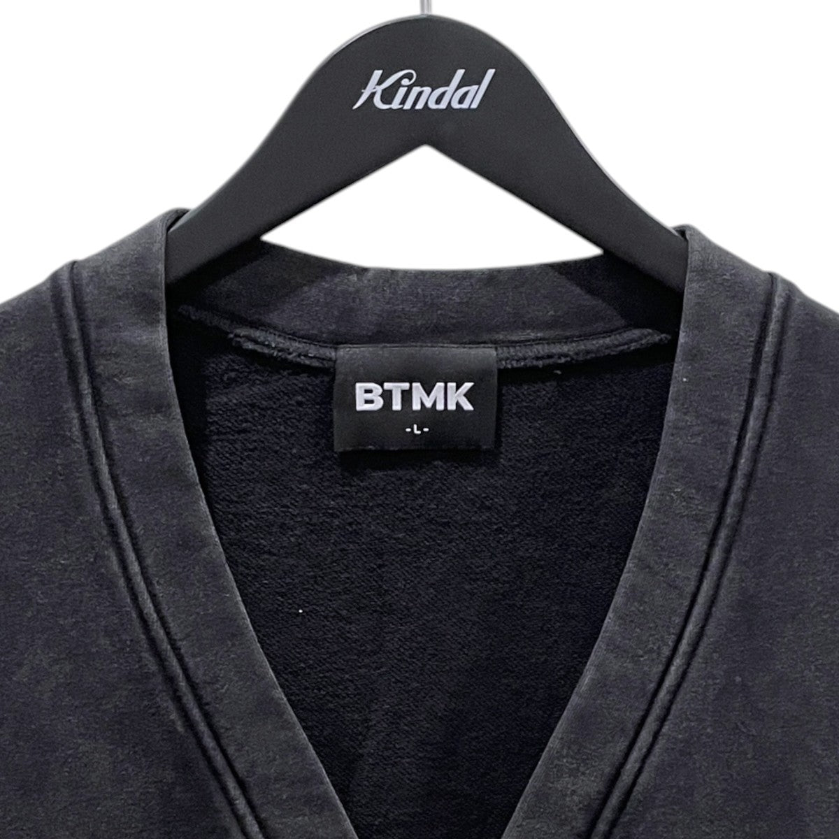 26SS ウォッシュ加工スウェットカーディガン SWEAT CARDIGAN washed XS828