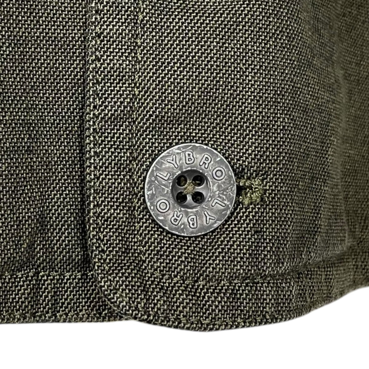 23SS コットンベスト V-50 WAISTCOAT - COTTON BROKEN TWILL ウエストコート コットン ブロークン ツイル 8046-13-70020
