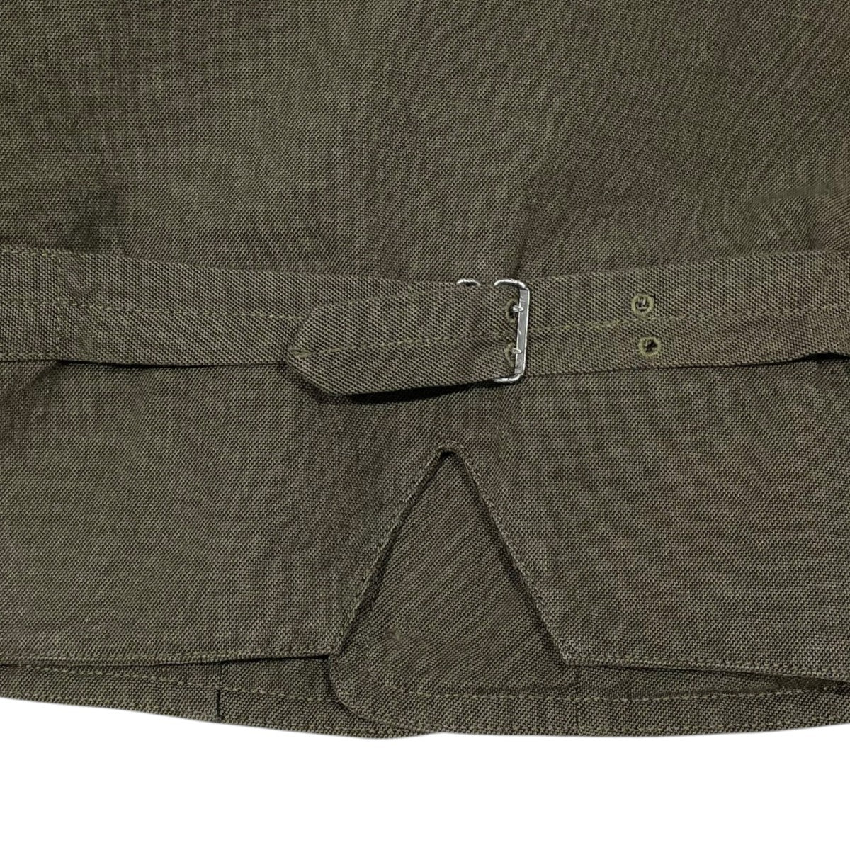 23SS コットンベスト V-50 WAISTCOAT - COTTON BROKEN TWILL ウエストコート コットン ブロークン ツイル 8046-13-70020