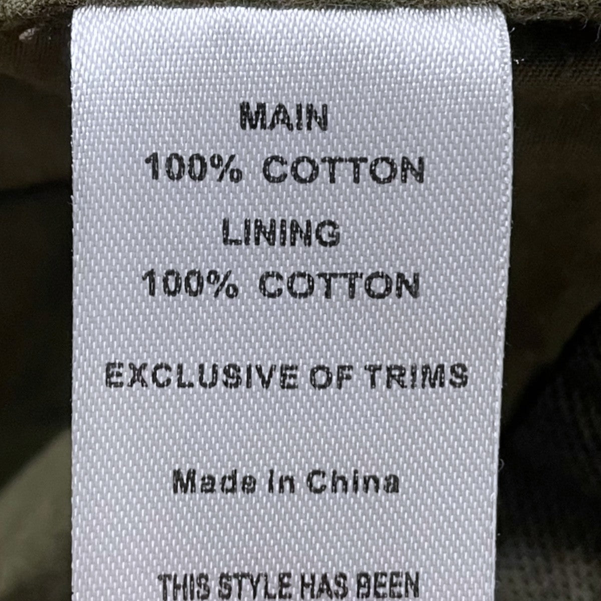 23SS コットンベスト V-50 WAISTCOAT - COTTON BROKEN TWILL ウエストコート コットン ブロークン ツイル 8046-13-70020