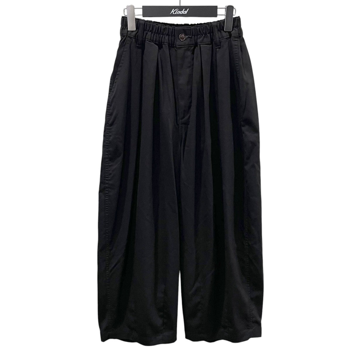 22AW タックワイドパンツ T／R TROPICAL CROPPED CIRCUS PANTS テトロンレーヨン トロピカル クロップド サーカスパンツ A12219-2