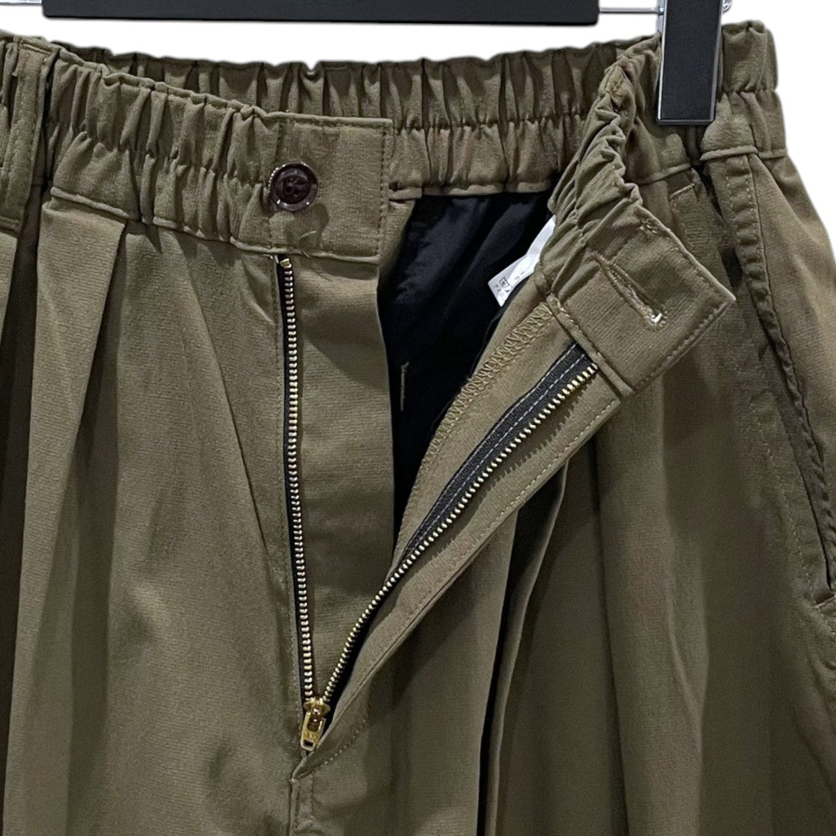 22AW タックワイドパンツ T／R TROPICAL CROPPED CIRCUS PANTS テトロンレーヨン トロピカル クロップド サーカスパンツ A12219-2