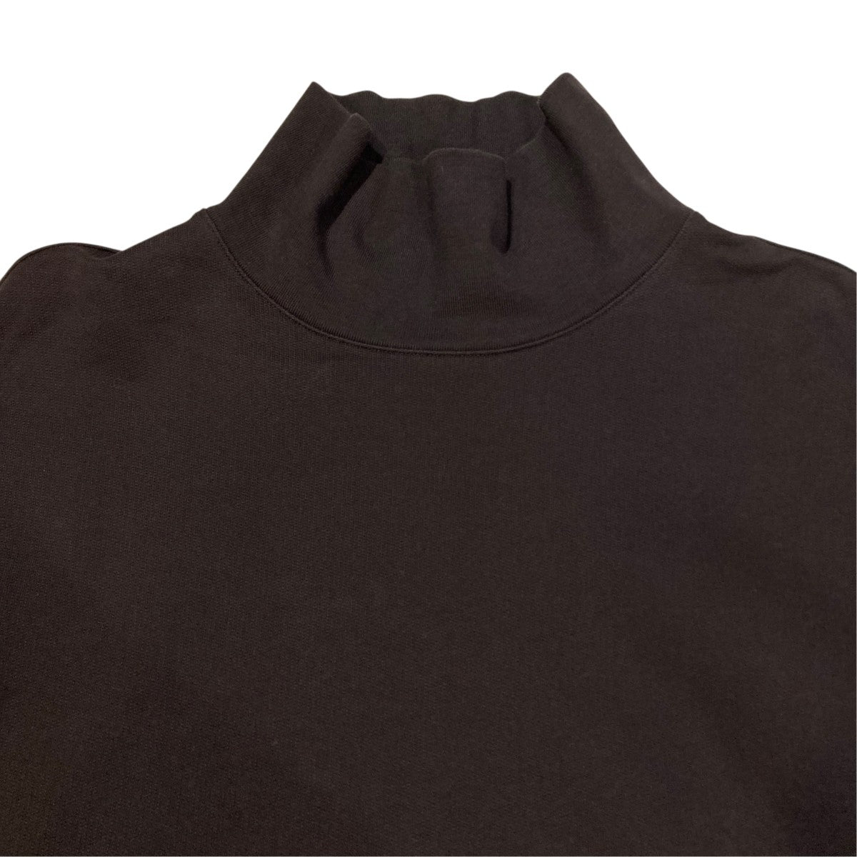 SUPER SOFT HEAVY SWEAT MOCK NECK P／OタートルネックカットソーA21AP05GU