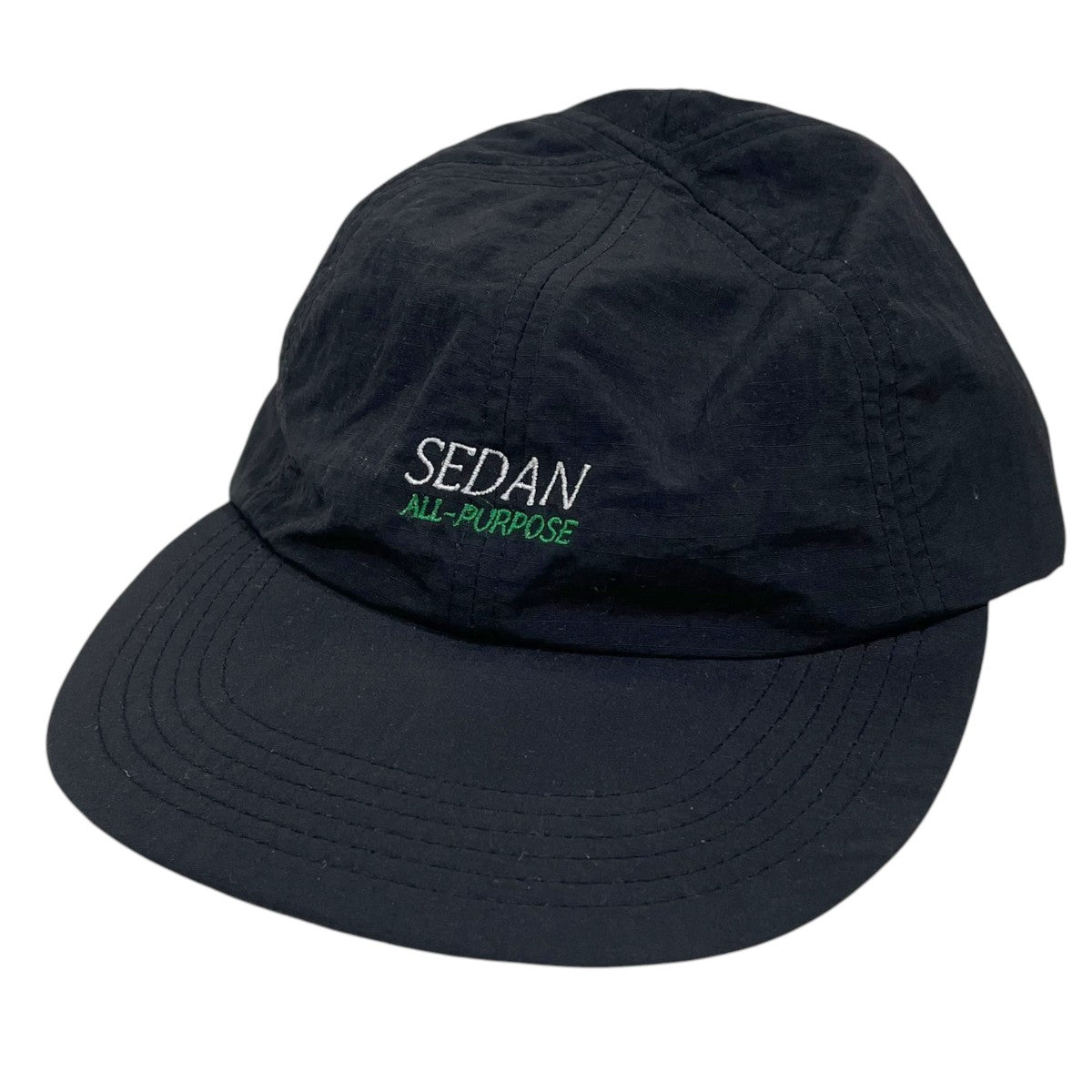 SEDAN ALL-PURPOSE 23AW テック ロゴ リップストップ ナイロンキャンプキャップ Tech Logo Ripstop Nylon Camp Cap SD23F-CP01 古着・中古-1枚目のアイテム画像