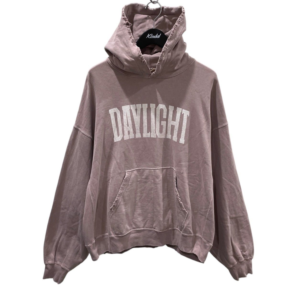 23AW ダメージ加工プルオーバーパーカー Endear Hood パーカー エンディアフードパーカー 23070500705130