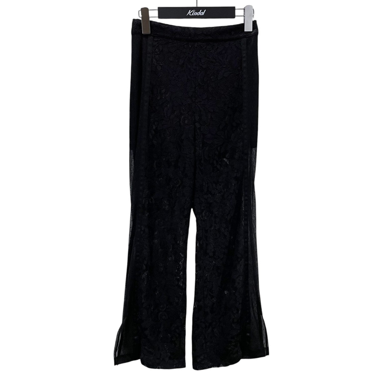 25SS レースイージーフレアパンツ MEDI LINGERIE LIKE LACE PANTS メディ ランジェリー ライク レースパンツ 0225108621080