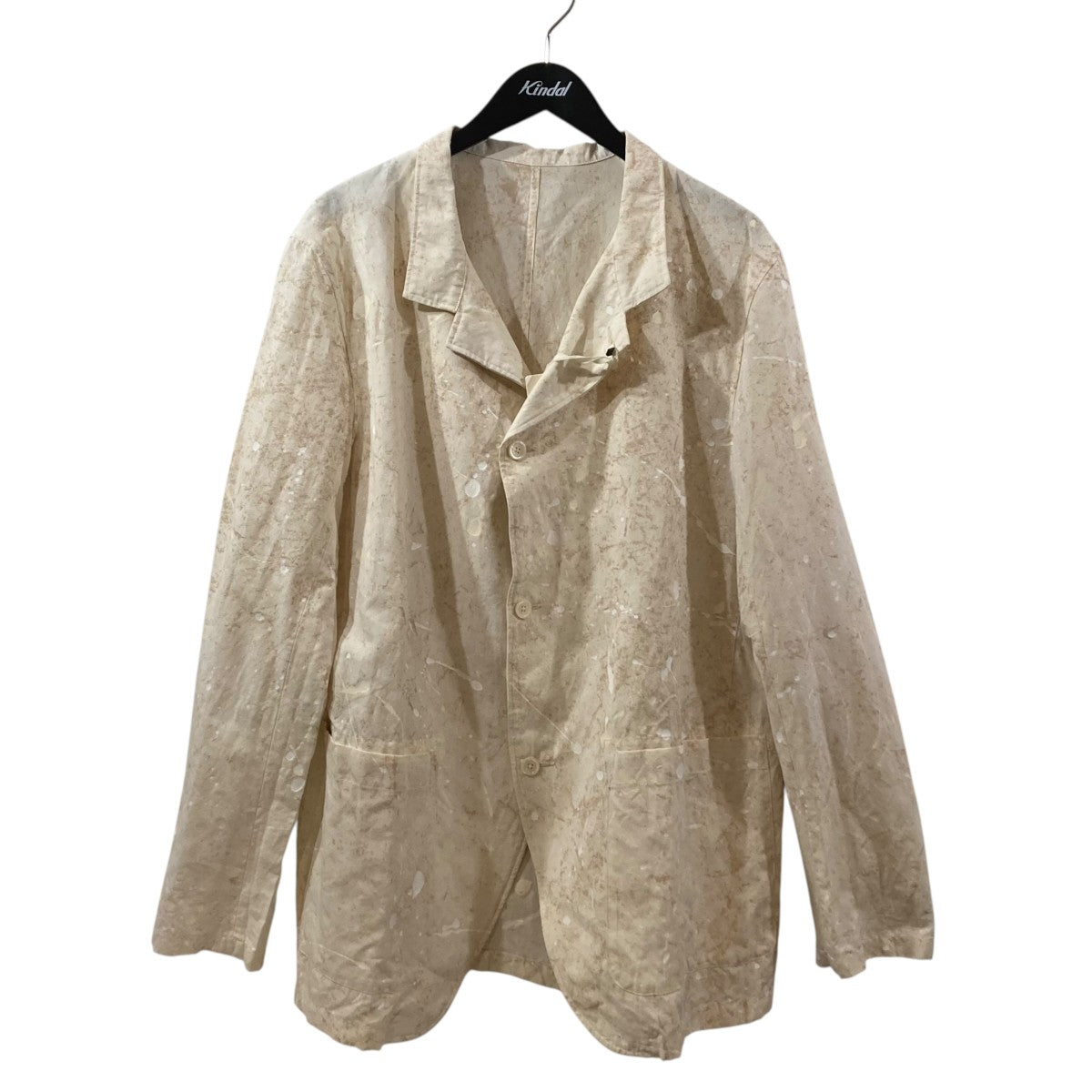 Fendart シャツジャケット FE25SS01-3 ﾍﾟｲﾝﾄ加工 古着・中古-1枚目のアイテム画像