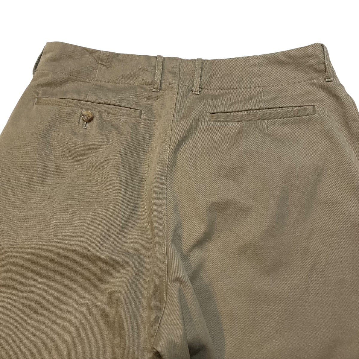 AURALEE WASHED FINX CHINO TAPERED PANTSチノパンA8AP02CN 古着・中古-6枚目のアイテム画像