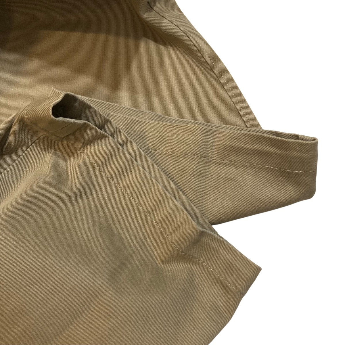 AURALEE WASHED FINX CHINO TAPERED PANTSチノパンA8AP02CN 古着・中古-8枚目のアイテム画像