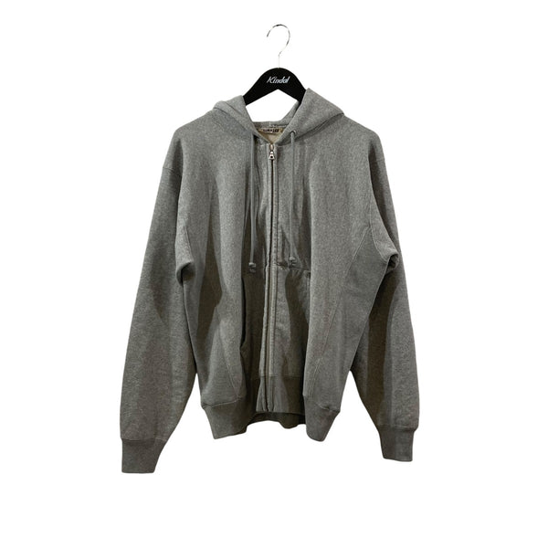 AURALEE(オーラリー) SMOOTH SOFT BD SWEAT ZIP PARKAジップパーカー
