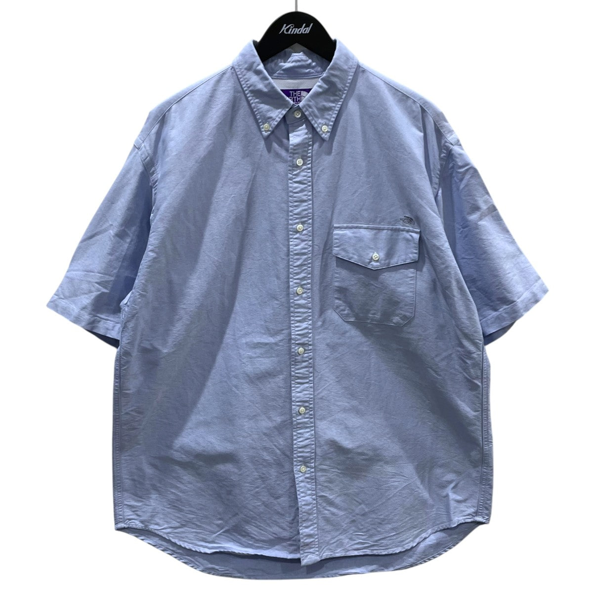 23SS コットンポリエステル オックスフォード ボタンダウン ハーフスリーブシャツ Cotton Polyester OX B．D． H／S Shirt NT3318N