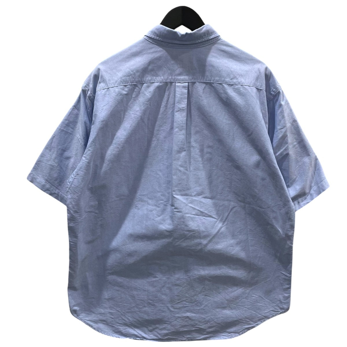 23SS コットンポリエステル オックスフォード ボタンダウン ハーフスリーブシャツ Cotton Polyester OX B．D． H／S Shirt NT3318N