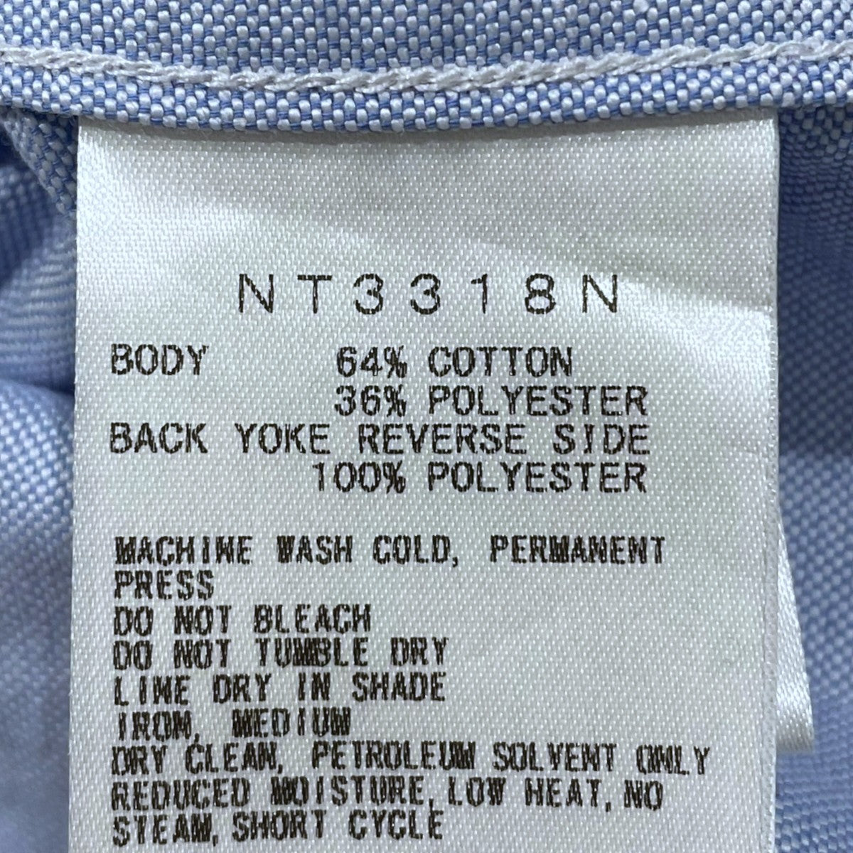 23SS コットンポリエステル オックスフォード ボタンダウン ハーフスリーブシャツ Cotton Polyester OX B．D． H／S Shirt NT3318N