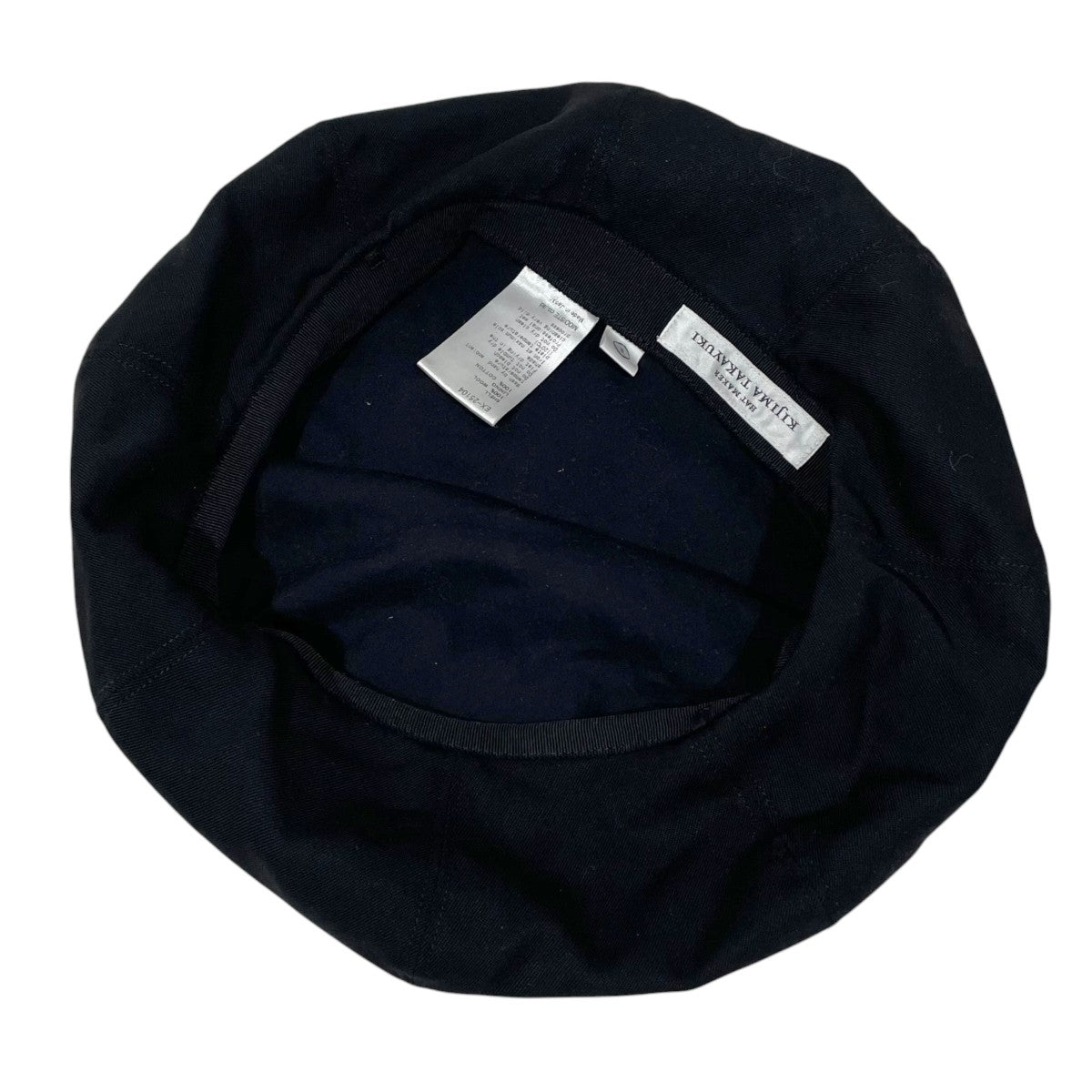 KIJIMA TAKAYUKI 25SS ベレー帽 WOOL TWILL 8PANEL BERET ウールツイル 8パネル ベレー EX-25104 古着・中古-6枚目のアイテム画像