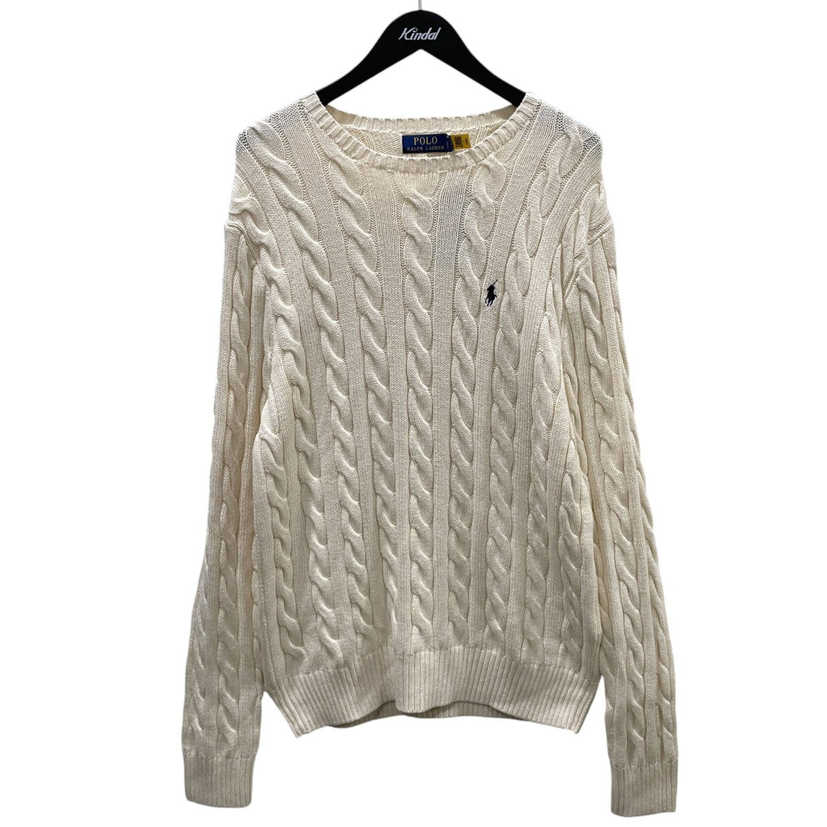 ケーブルニットセーター Cable-Knit Cotton Sweater ケーブルニット コットン セーター