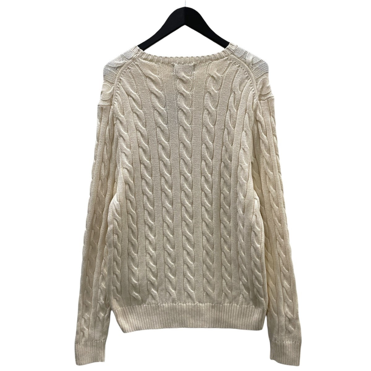 ケーブルニットセーター Cable-Knit Cotton Sweater ケーブルニット コットン セーター