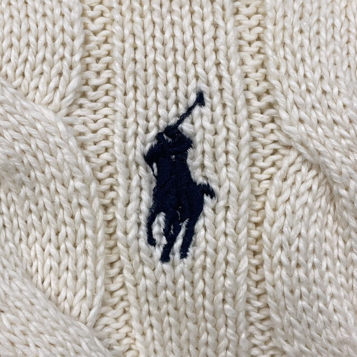 ケーブルニットセーター Cable-Knit Cotton Sweater ケーブルニット コットン セーター