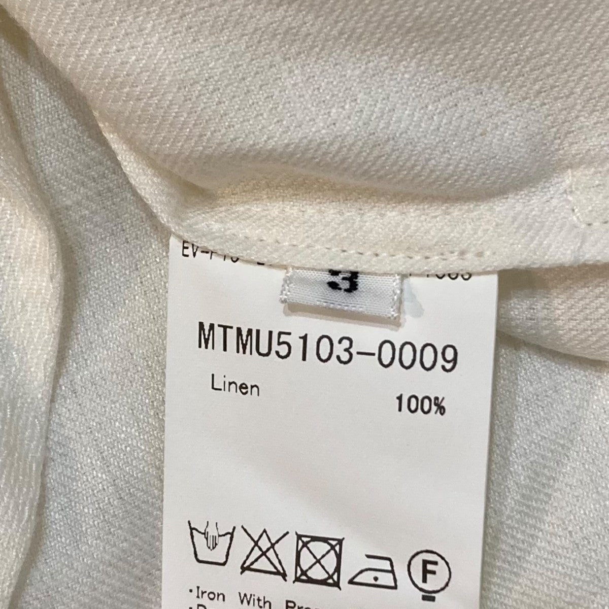 MAATEE＆SONS ROYAL OLYMPIC LINEN JACKETテーラードジャケットMTMU5103-0009 古着・中古-5枚目のアイテム画像