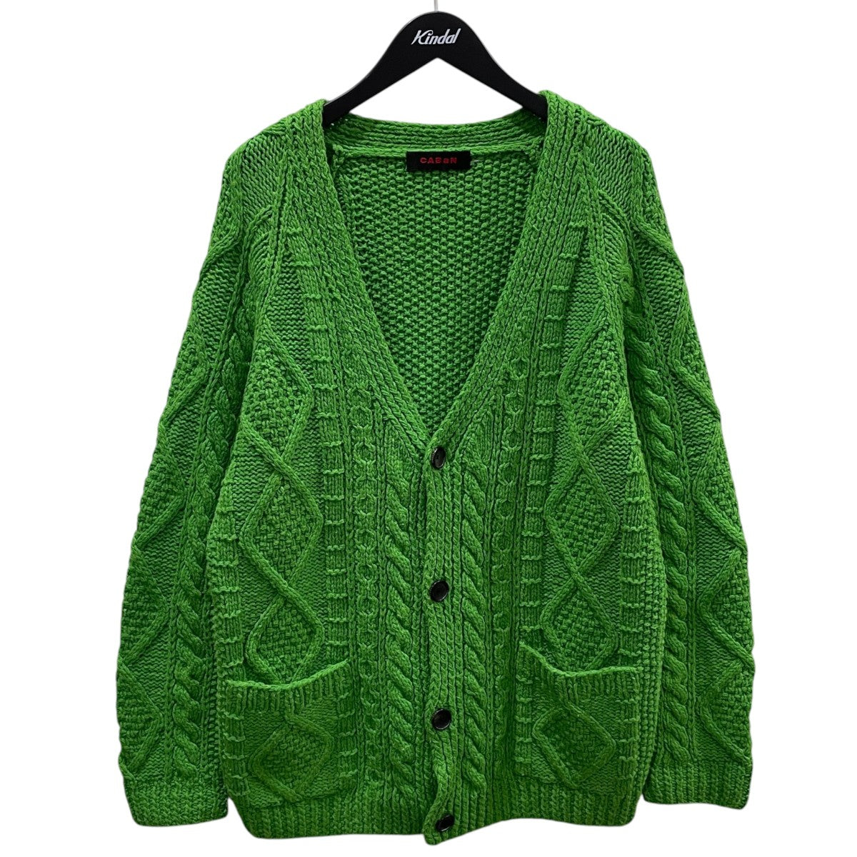 ケーブルニットカーディガン WOOL CABLE HAND CARDIGAN ウール ケーブル ハンド カーディガン 59-02-34-02013