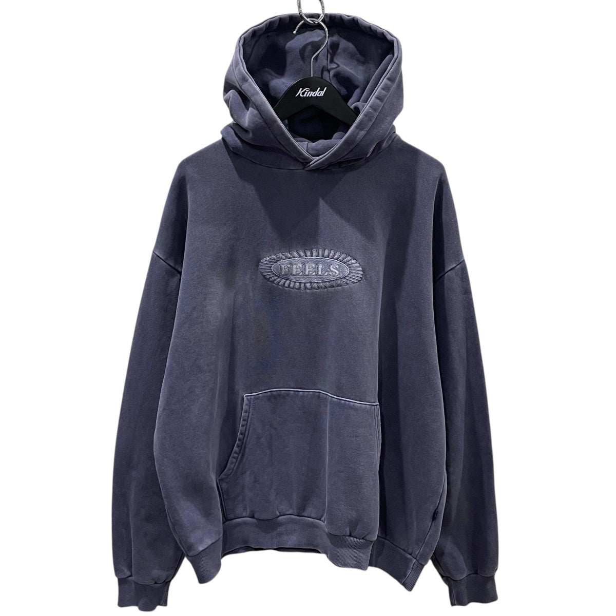 24AW 加工プルオーバーパーカー PIGMENT DYE HOODIE ピグメント ダイ フーディー