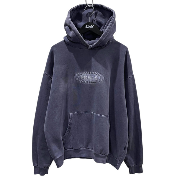 feels(フィールズ) 24AW 加工プルオーバーパーカー PIGMENT DYE HOODIE