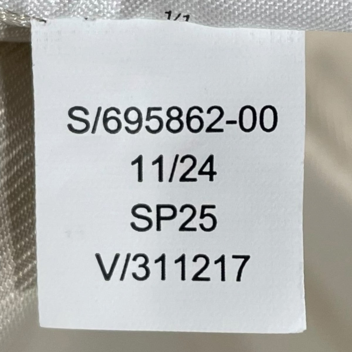 BANANA REPUBLIC 25SS ストライプ柄ベスト LINEN LONG CUTAWAY VEST リネンブレンド ロングカッタウェイベスト 695862 古着・中古-6枚目のアイテム画像