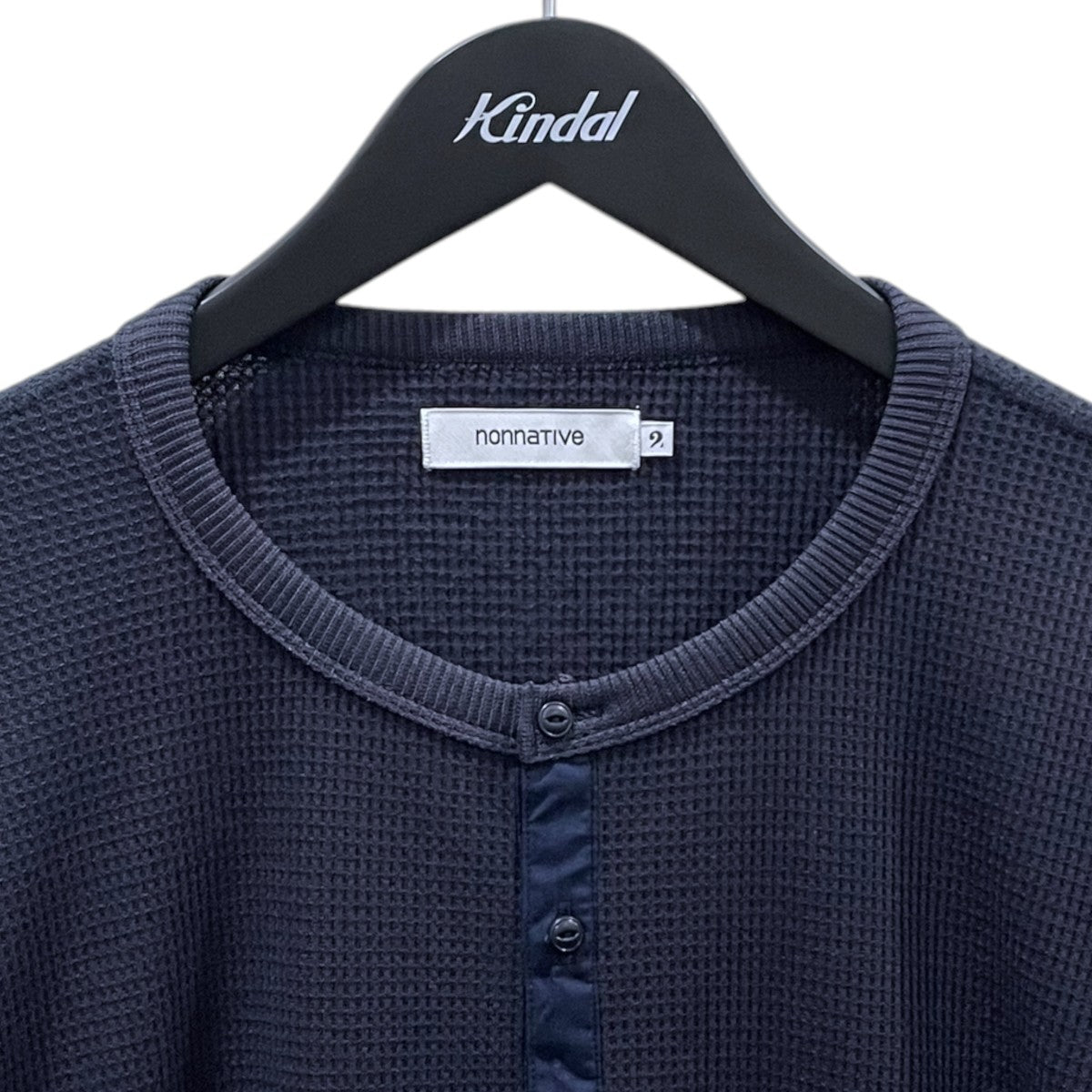 nonnative(ノンネイティブ) 25AW ヘンリーネックサーマルカットソー