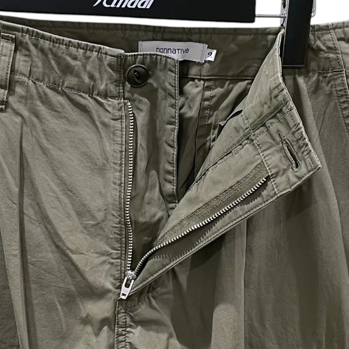 25SS 硫化染めUSED加工タイプライターカーゴパンツ TROOPER 6P TROUSERS COTTON TYPEWRITER SULFUR DYE NN-P4620
