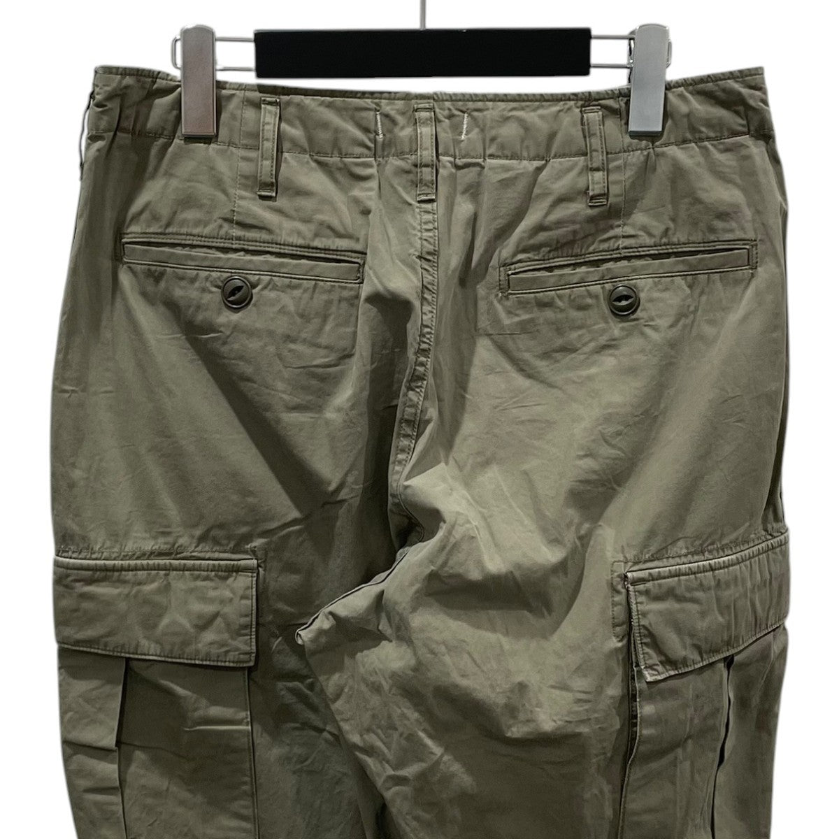 25SS 硫化染めUSED加工タイプライターカーゴパンツ TROOPER 6P TROUSERS COTTON TYPEWRITER SULFUR DYE NN-P4620