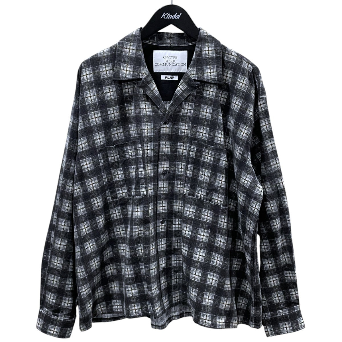 SPECTER FABRIC COMMUNICATION チェックシャツ SPECTER FABRIC COMMUNICATION PLAY(スペクターファブリック