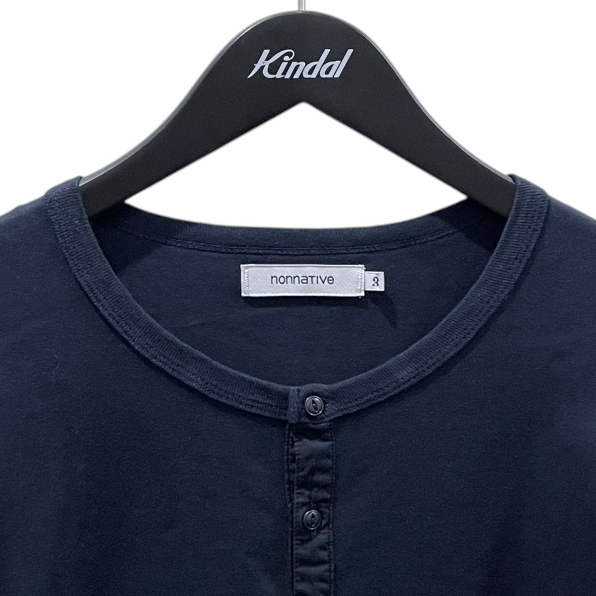 nonnative(ノンネイティブ) 25SS 製品染め加工ヘンリーネックTシャツ