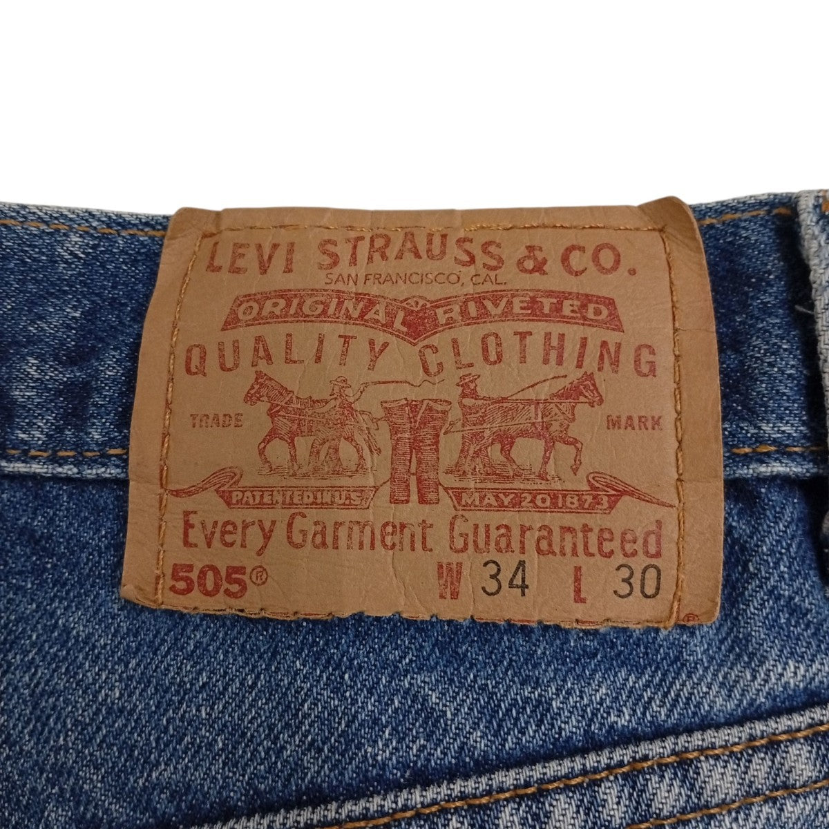 LEVI’S デニムパンツ505-021G 古着・中古-5枚目のアイテム画像
