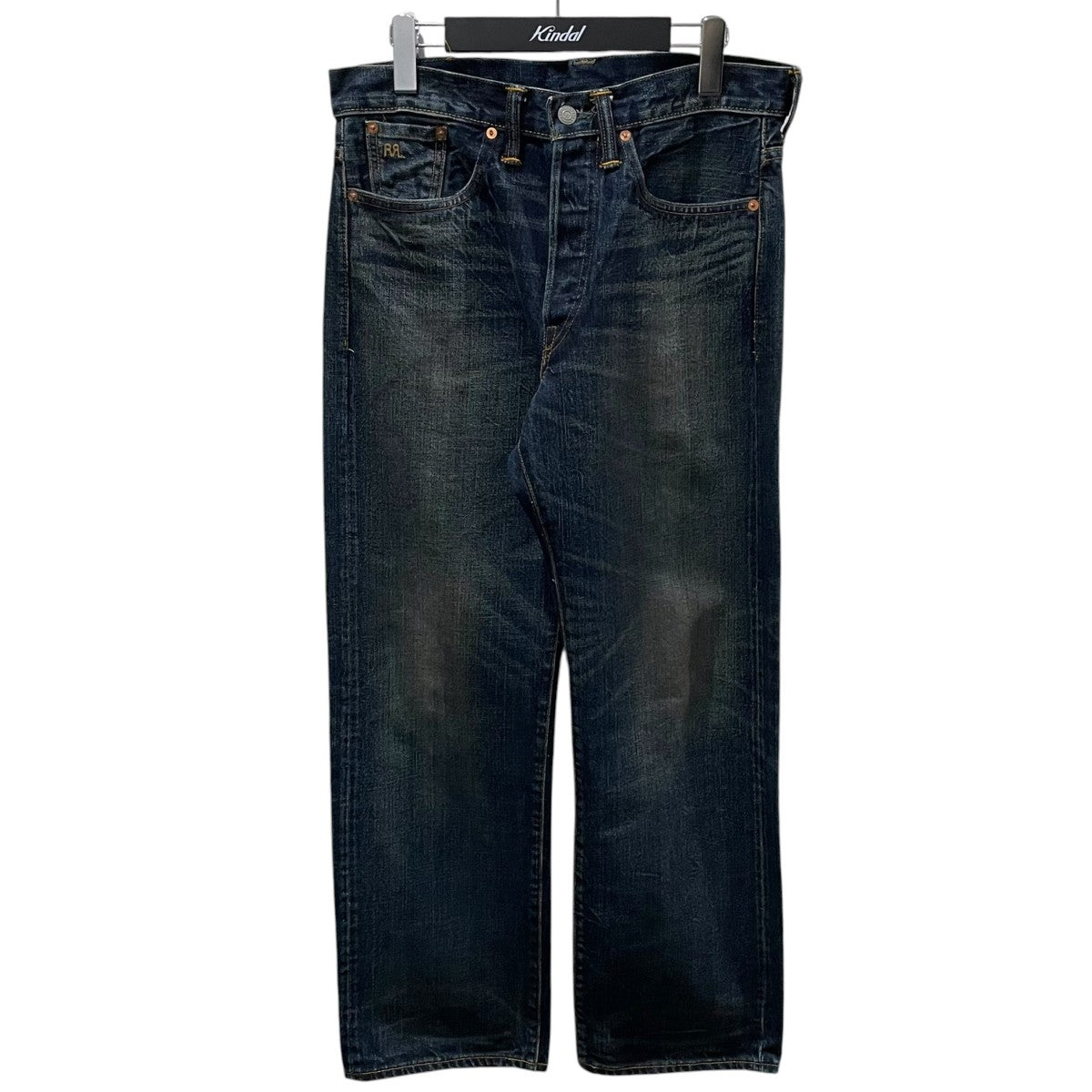 RRL デニムパンツ Vintage 5-Pocket Straight Jean JAPAN WOVEN ヴィンテージ ファイブポケット ストレートジーン ジャパンウーヴン 782857896001 古着・中古-1枚目のアイテム画像