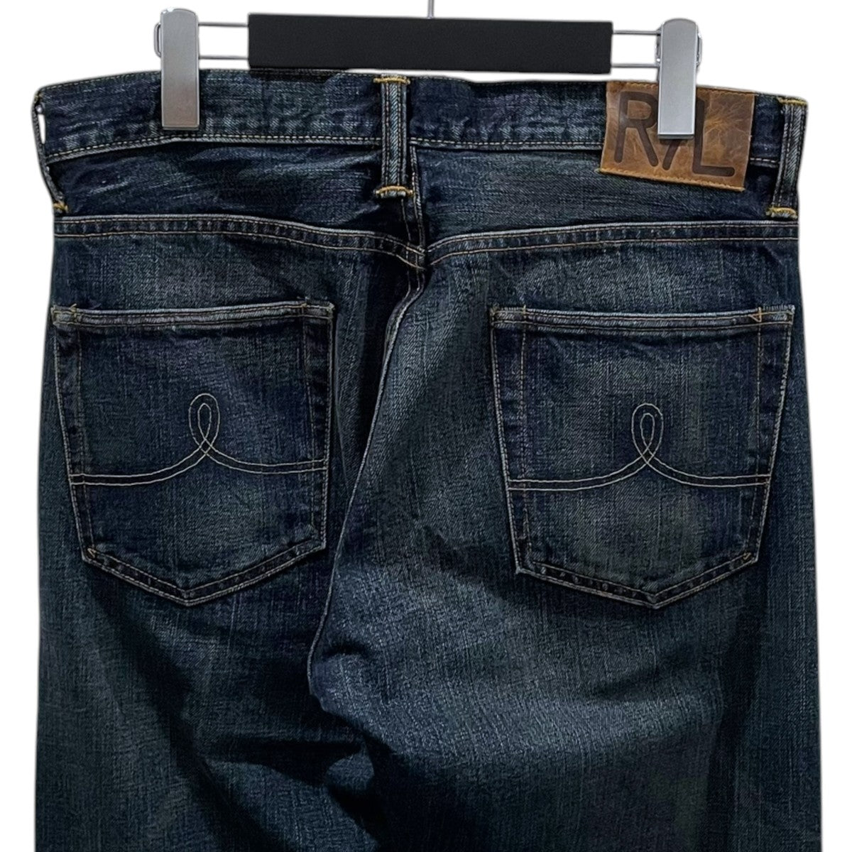 RRL デニムパンツ Vintage 5-Pocket Straight Jean JAPAN WOVEN ヴィンテージ ファイブポケット ストレートジーン ジャパンウーヴン 782857896001 古着・中古-4枚目のアイテム画像