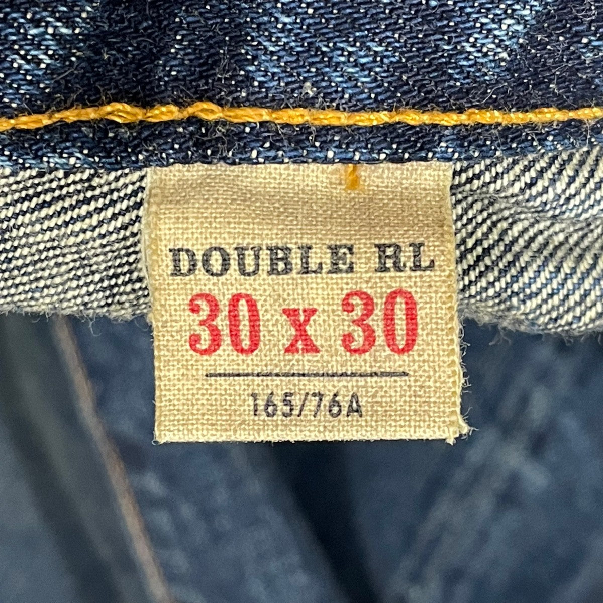 RRL デニムパンツ Vintage 5-Pocket Straight Jean JAPAN WOVEN ヴィンテージ ファイブポケット ストレートジーン ジャパンウーヴン 782857896001 古着・中古-8枚目のアイテム画像