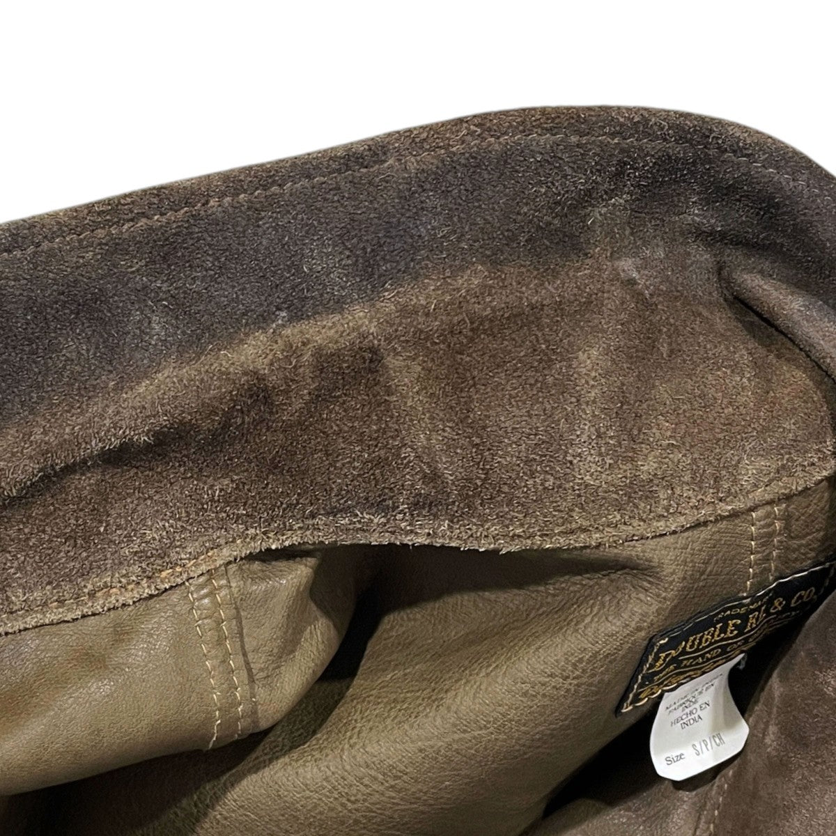 ワックス加工レザージャケット Roughout Suede Jacket ラフアウト スエード ジャケット 782973787001