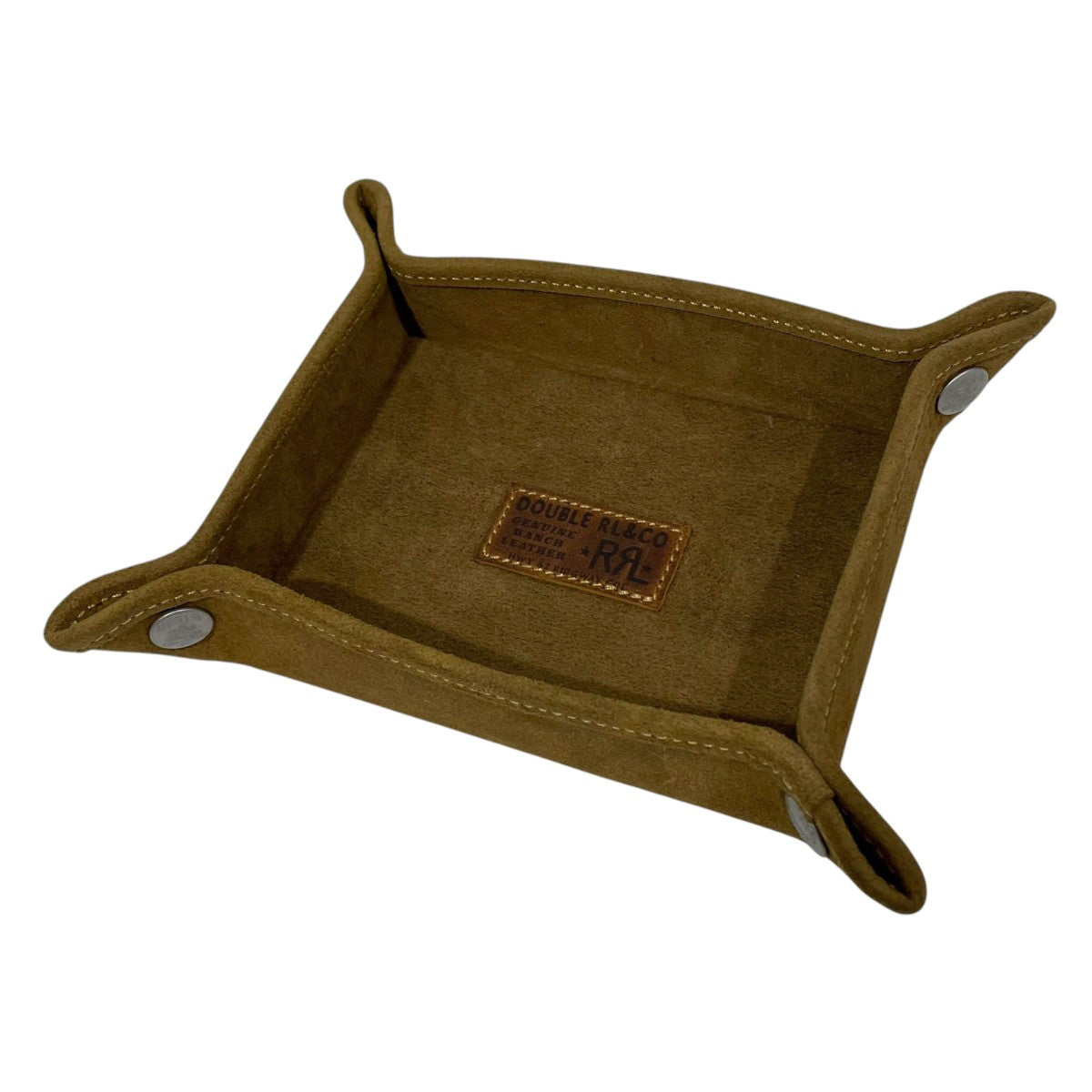 RRL 21SS リミテッドエディション スエード バレー トレー Limited-Edition Suede Valet Tray 100個限定 HMRRHSAH3620041 古着・中古-1枚目のアイテム画像