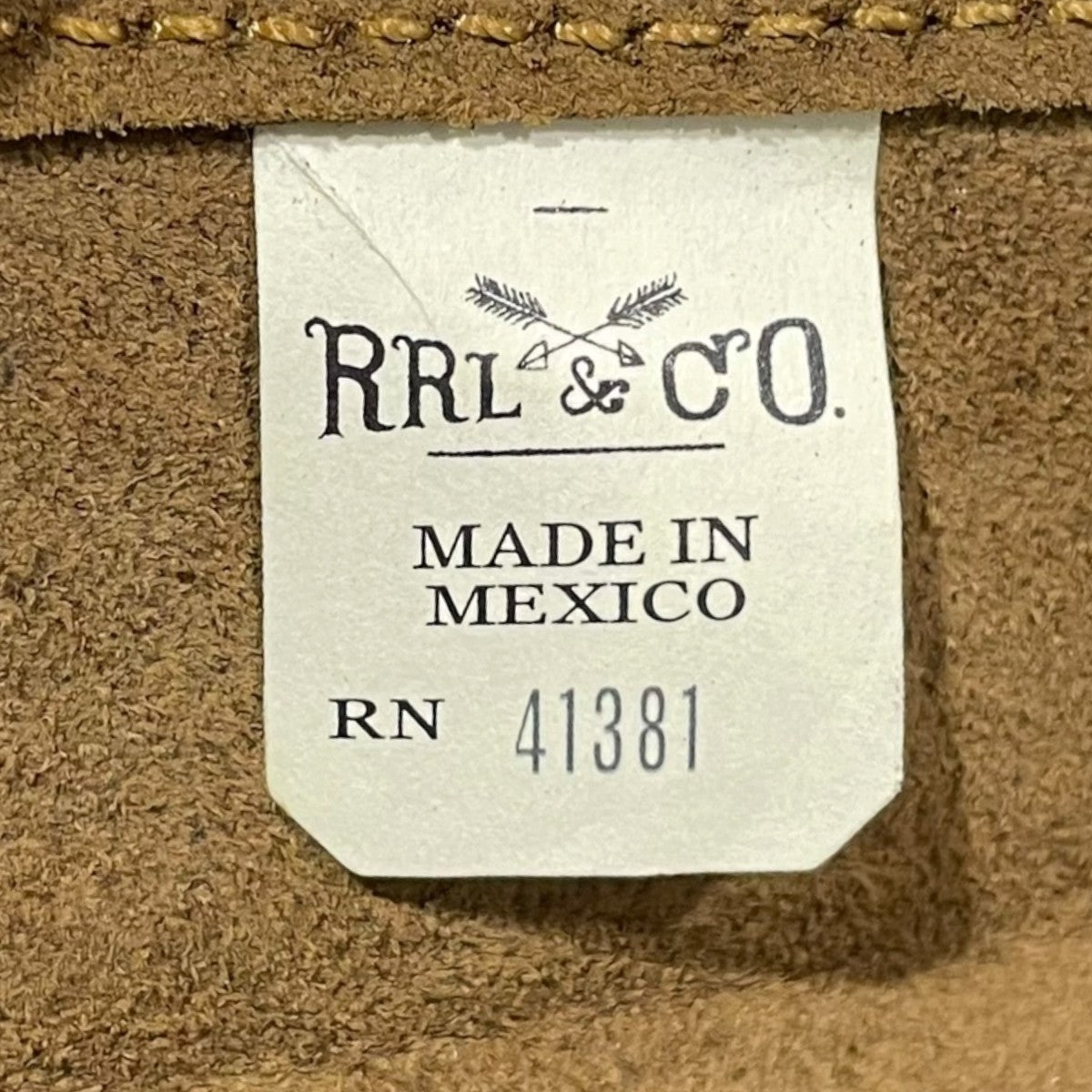 RRL 21SS リミテッドエディション スエード バレー トレー Limited-Edition Suede Valet Tray 100個限定 HMRRHSAH3620041 古着・中古-10枚目のアイテム画像