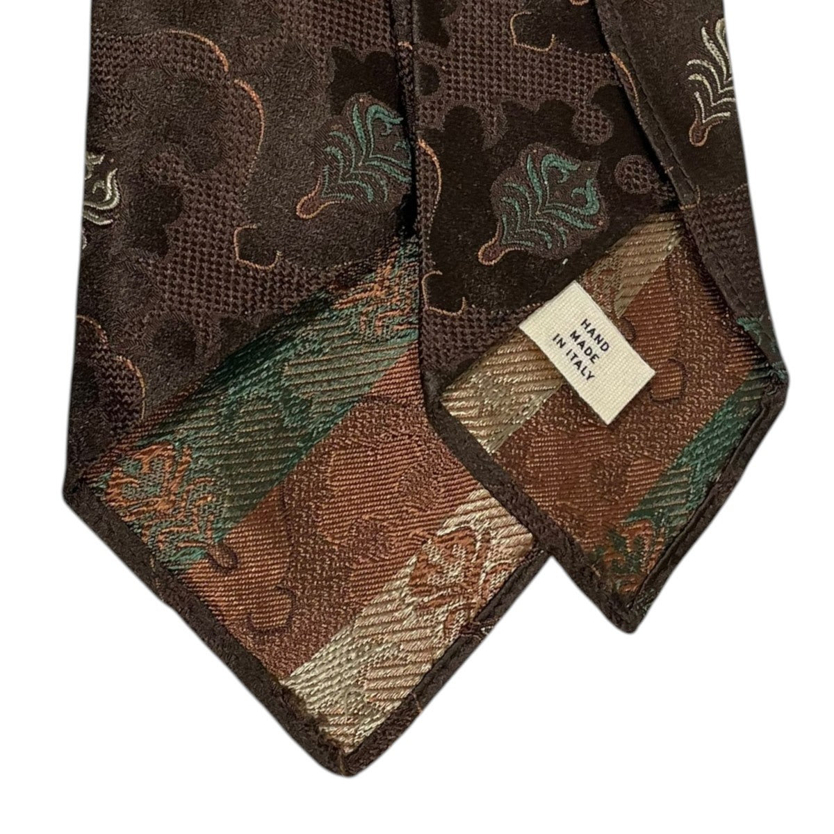 RRL シルクネクタイ Floral-and-Leaf Silk Jacquard Tie フローラル アンド リーフ シルク ジャカード タイ MNRRNKW39O20123 古着・中古-3枚目のアイテム画像