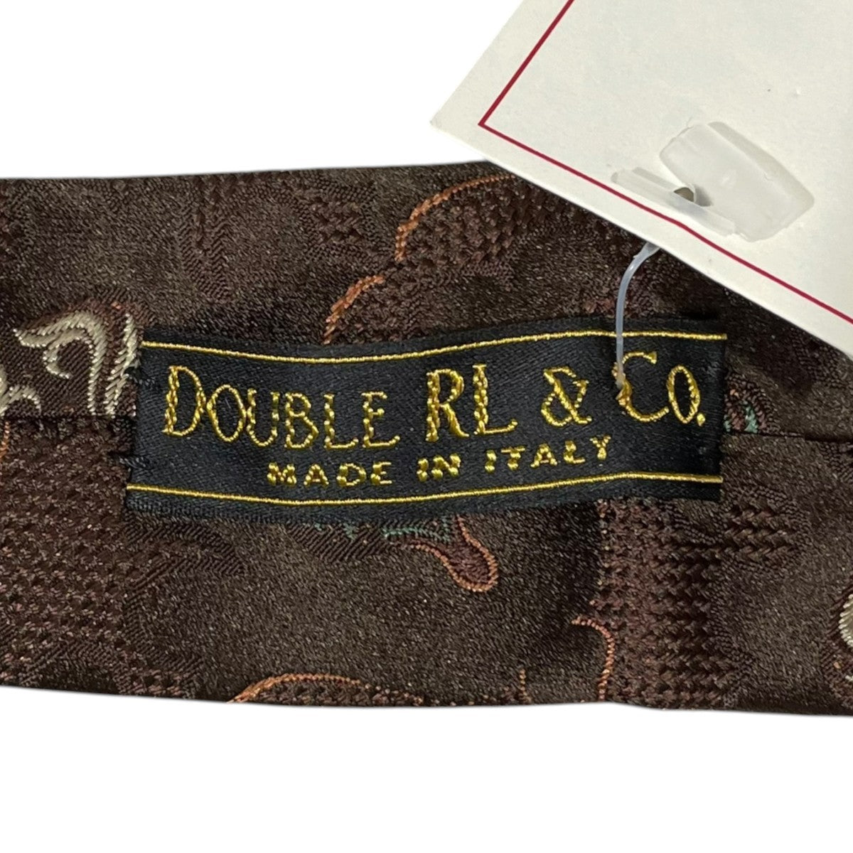 RRL シルクネクタイ Floral-and-Leaf Silk Jacquard Tie フローラル アンド リーフ シルク ジャカード タイ MNRRNKW39O20123 古着・中古-4枚目のアイテム画像