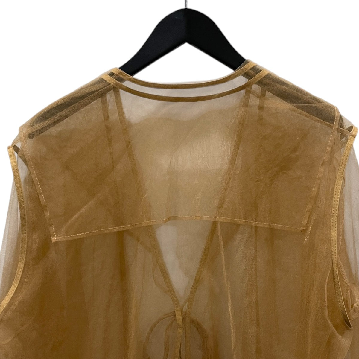 22SS レイヤードチュールトップス ベスト TULLE SAILOR COLLAR ＆ VEST チュール セーラーカラー ＆ ベスト 8621-299-0113