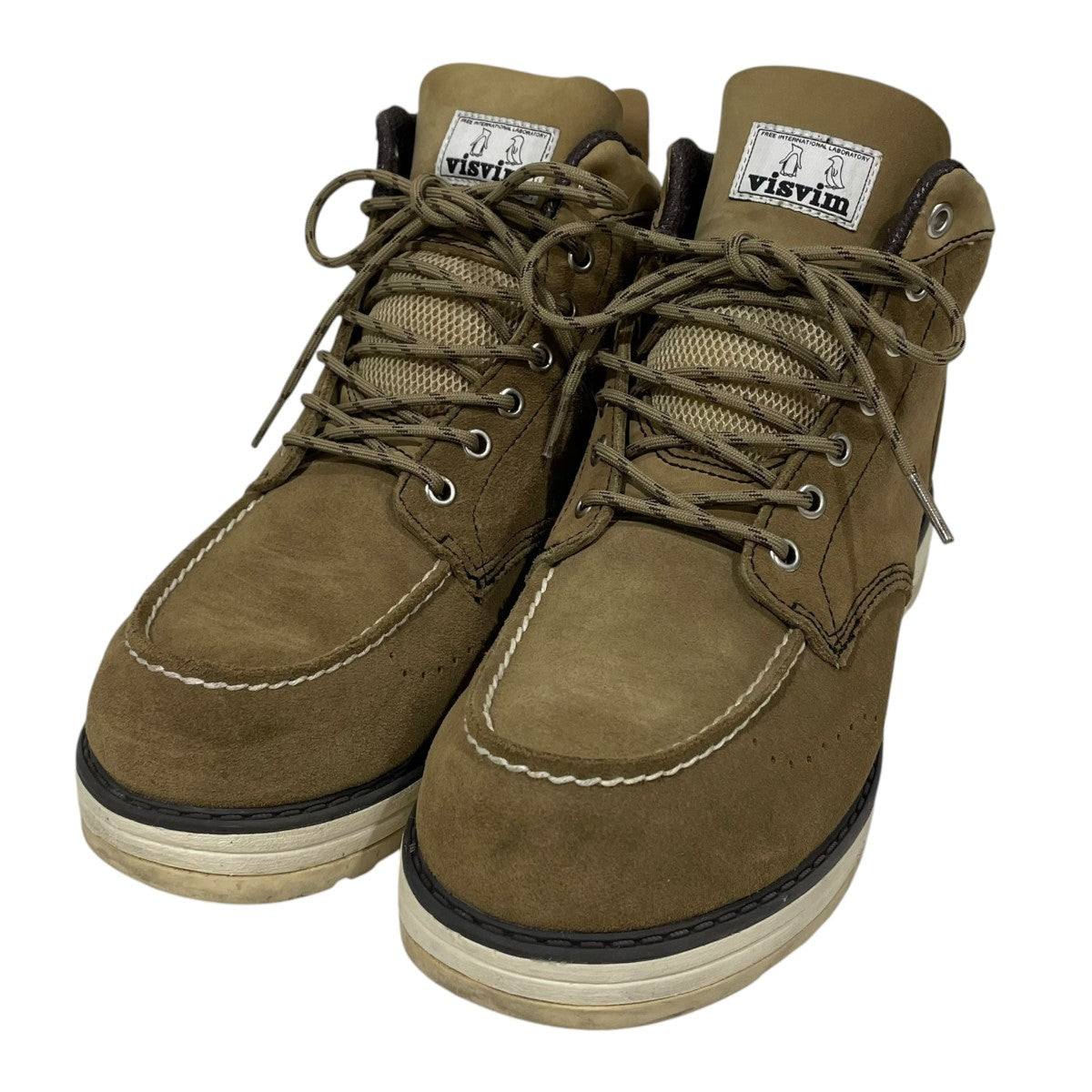 VISVIM モックトゥブーツ 7HOLE MOC-TOE セブンホール V042／01-04 古着・中古-1枚目のアイテム画像