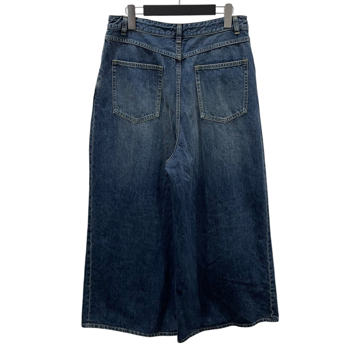Needles 25AW ワイドデニムパンツ H．D． Buggy Jean - 12oz Denim ヒザデル バギージーンズ 12オンスデニム SX202 古着・中古-2枚目のアイテム画像