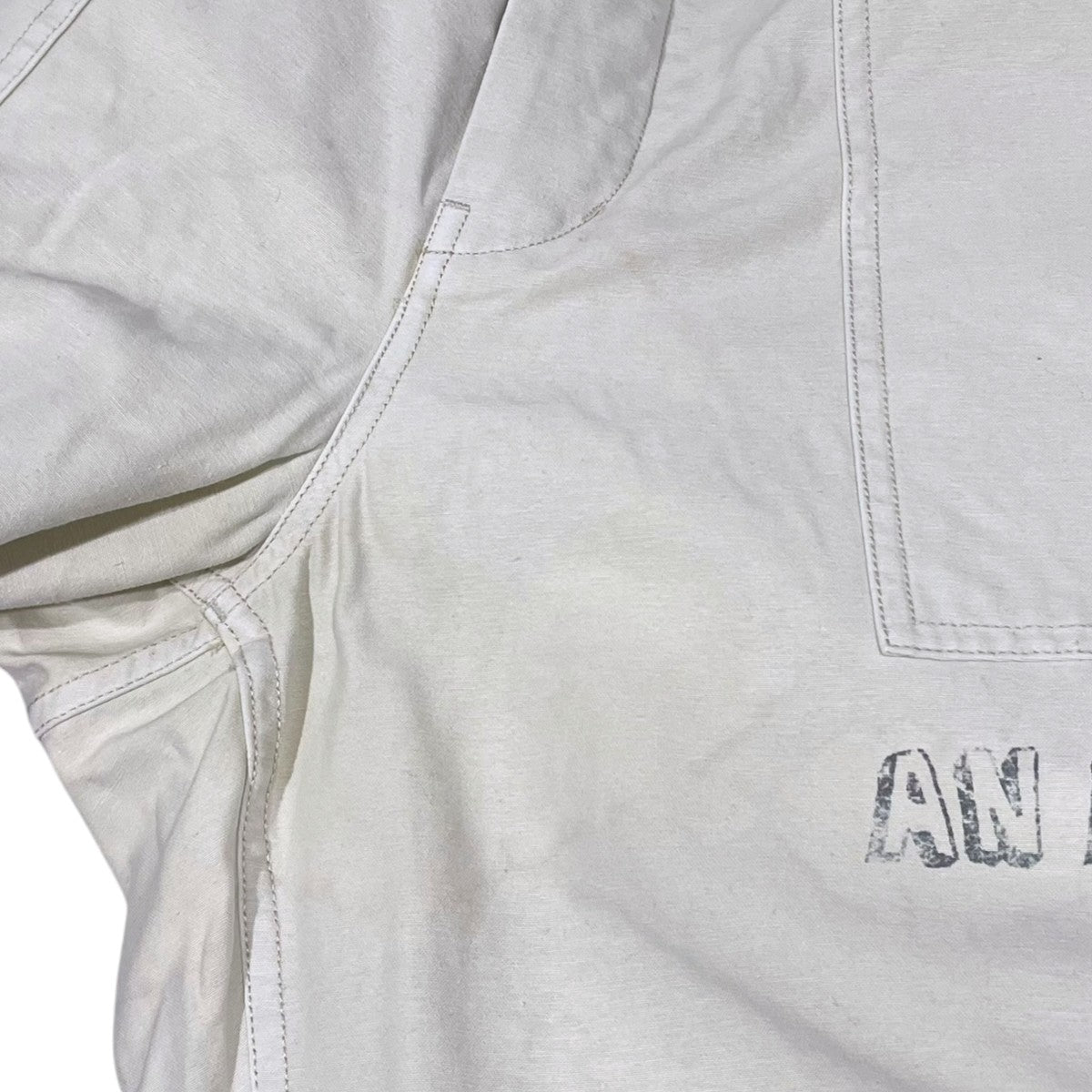 25SS 加工ベイカーパンツ PAINT BACK STAIN BAKER TROUSER ペイントバックサテン ベイカートラウザー 782-5110008