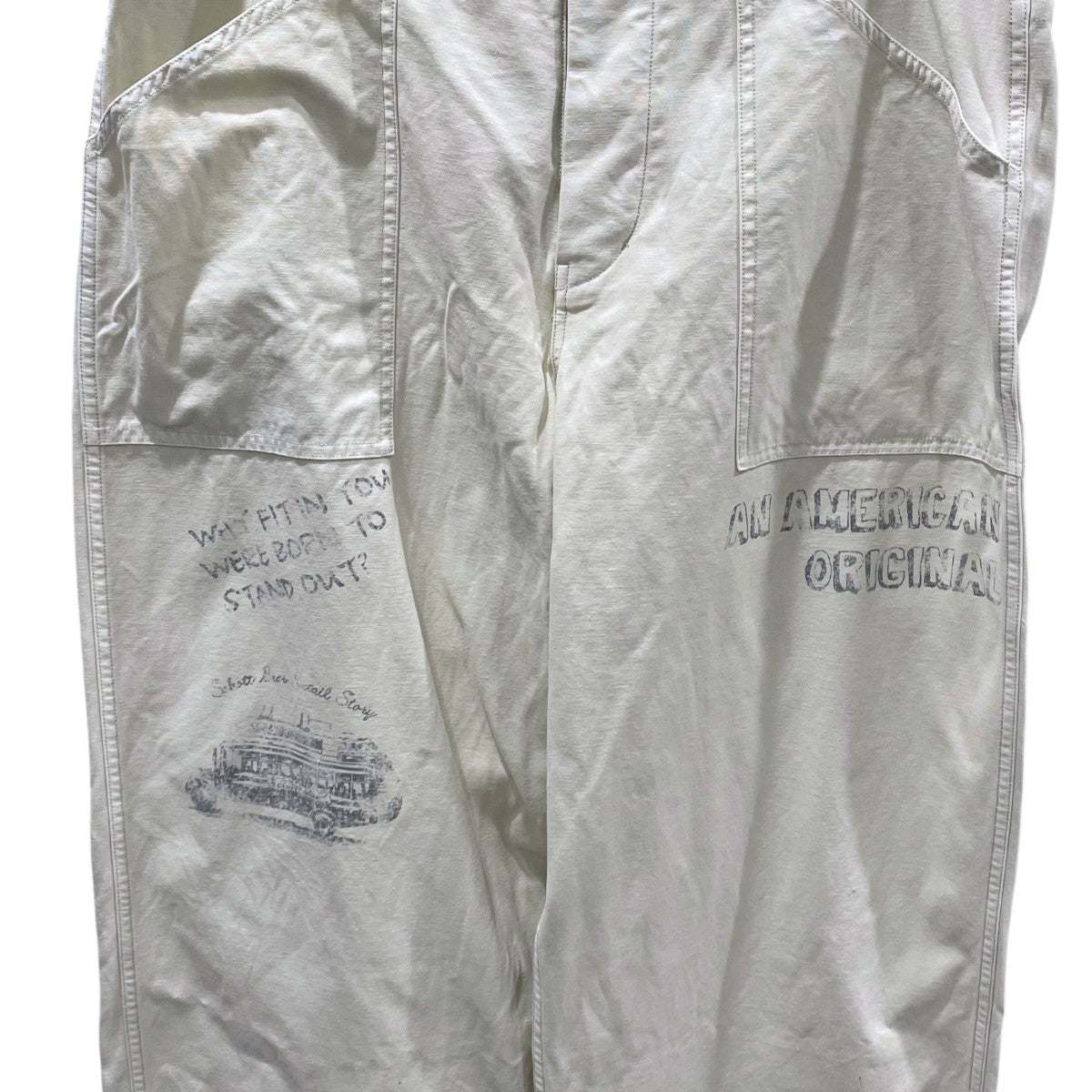 25SS 加工ベイカーパンツ PAINT BACK STAIN BAKER TROUSER ペイントバックサテン ベイカートラウザー 782-5110008