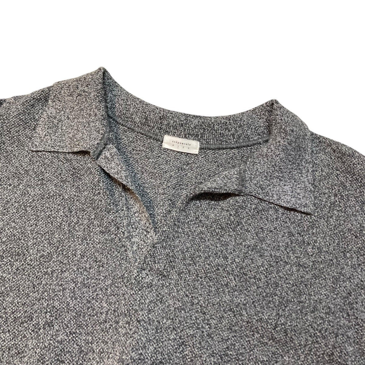 crepuscule 半袖ニット2501-011 古着・中古-3枚目のアイテム画像
