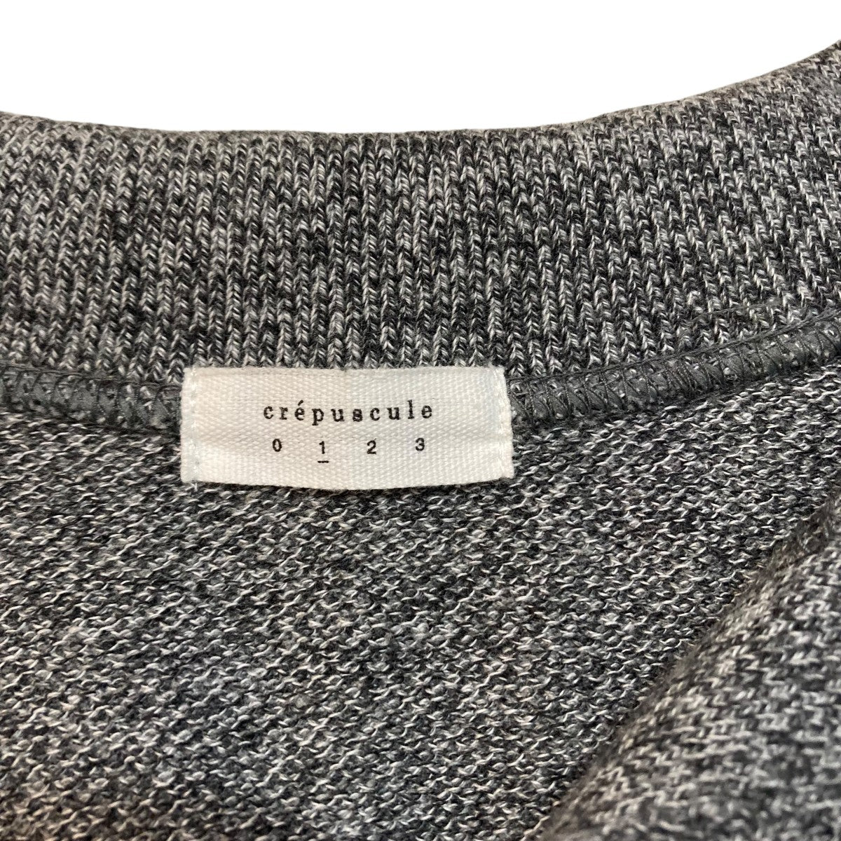 crepuscule 半袖ニット2501-011 古着・中古-6枚目のアイテム画像