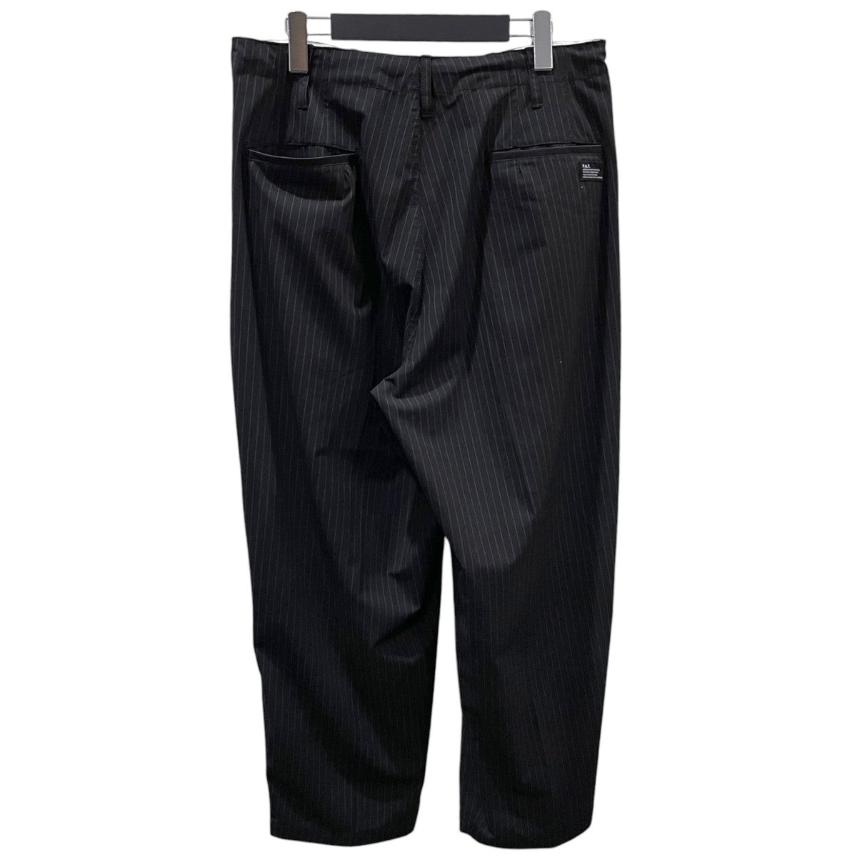 FAT 25AW ストライプ柄タックパンツ STROROUSER ストロユーザー F32520-PN15-AB 古着・中古-2枚目のアイテム画像