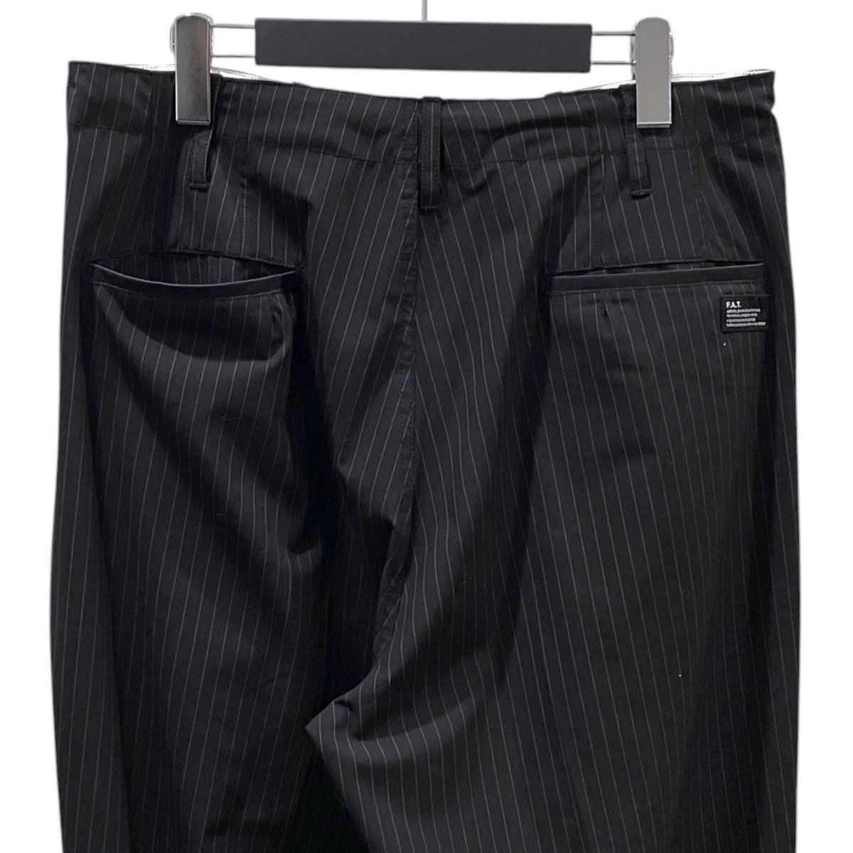 FAT 25AW ストライプ柄タックパンツ STROROUSER ストロユーザー F32520-PN15-AB 古着・中古-5枚目のアイテム画像