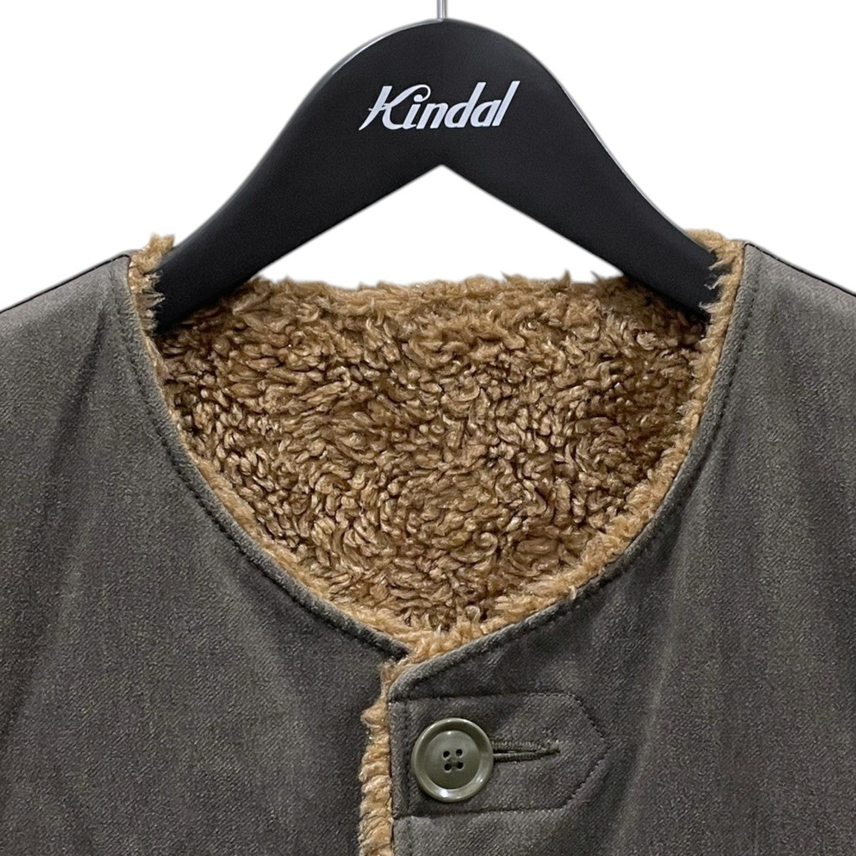 リバーシブルベスト Over Vest - Coated Twill オーバーベスト コーテッドツイル